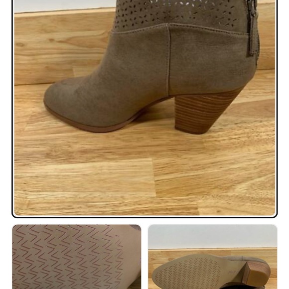 Violet&Red Women's Tan Ankle Boots /New without tags - Picture 2 of 9